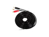 10 Meter 3.5mm Male stereo headphone audio plug to 2x RCA Male plug cable