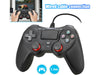 Wired USB Game Controller for PS4 & PC, Compatible with Sony PlayStation 4 & Windows