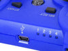 Blue Wireless PS3 Game Controller