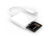 Lightning to SD/MicroSD Card Reader for iPad & iPhone – Reliable Adapter Cable for Apple Devices in NZ