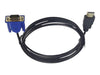 1.8m HDMI to VGA Adapter Cable