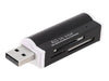 4 in 1 USB SD + microSD  +  Memory Stick Micro + Memory Stick Duo Card Reader