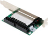 PCI Expansion Slot Bracket CF to 40-Pin IDE Converter