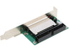 PCI Expansion Slot Bracket CF to 40-Pin IDE Converter