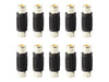 RCA Female to Female Audio Video Joiner 10-Pack – Durable AV Adapter for Home Theater & DIY Electronics NZ