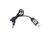 USB 5V to 12V 5.5mm x 2.5mm DC Barrel Connector Step-up Power Converter Adapter