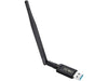 2 in 1 USB-A Dual Band WiFi 6 and Bluetooth 5.3 Network Adapter for PCs and Laptops