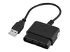 Playstation 2 PS2 Dualshock Controller to USB PC PS3 Adapter Converter