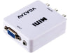 'VGA2AV' VGA and 3.5mm Audio to Composite (CVBS) RCA Audio & Video Converter