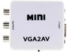 'VGA2AV' VGA and 3.5mm Audio to Composite (CVBS) RCA Audio & Video Converter