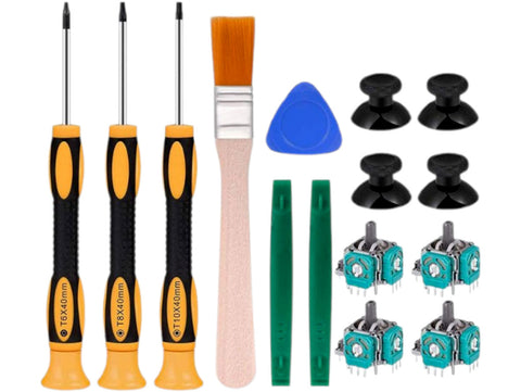 DIY Xbox One/Xbox One X/S Controller Replacement Sticks & Screwdriver Tool Kit - Repair & Cleaning - NZ