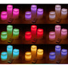 3 Piece Colour LED Candle Set with Remote Control