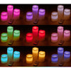 3 Piece Colour LED Candle Set with Remote Control