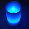 3 Piece Colour LED Candle Set with Remote Control