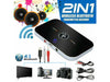 2-in-1 Bluetooth Wireless 3.5mm Stereo Audio Receiver and Transmitter