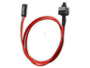 2 Pin SW PC Power Cable on/off Push Button ATX Computer Switch Wire 45cm