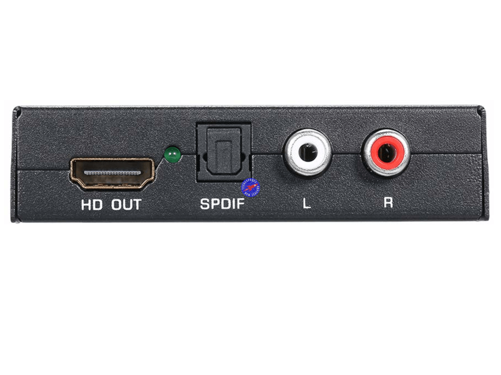 Parts Express HDMI Audio Extractor with Toslink and L&R Audio