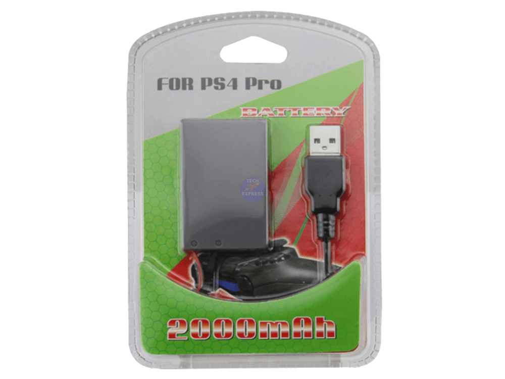 Batería mando PS4 V2 (2016) - DualShock 4 V2 LIP1522 (1000mAh), Batería de  repuesto + Cable USB (2m) para mando 2do Edición Playstation 4