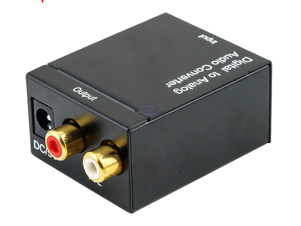 Digital Fiber Optical to Analog 2RCA+3.5mm Jack Stereo Audio Cable