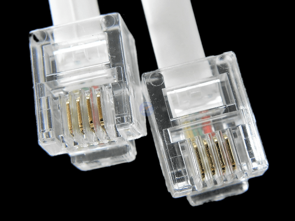 Câbles ADSL Accsup CABLE RJ11 / RJ11 3M NOIR