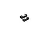 Black Self-Adhesive Cable Clips 20 Pieces